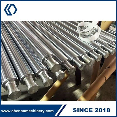 Barre en acier plaqué chromée